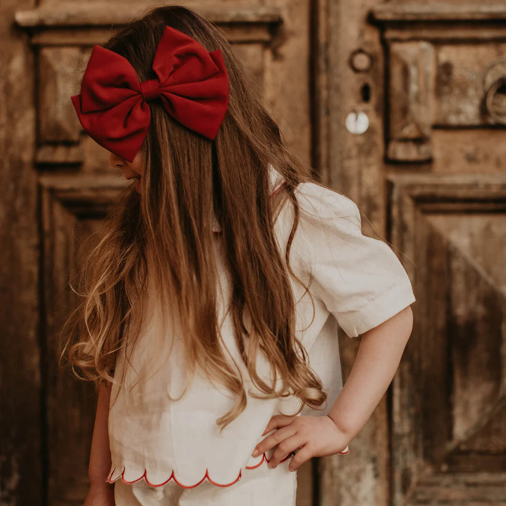 Alessia Bow Rosso