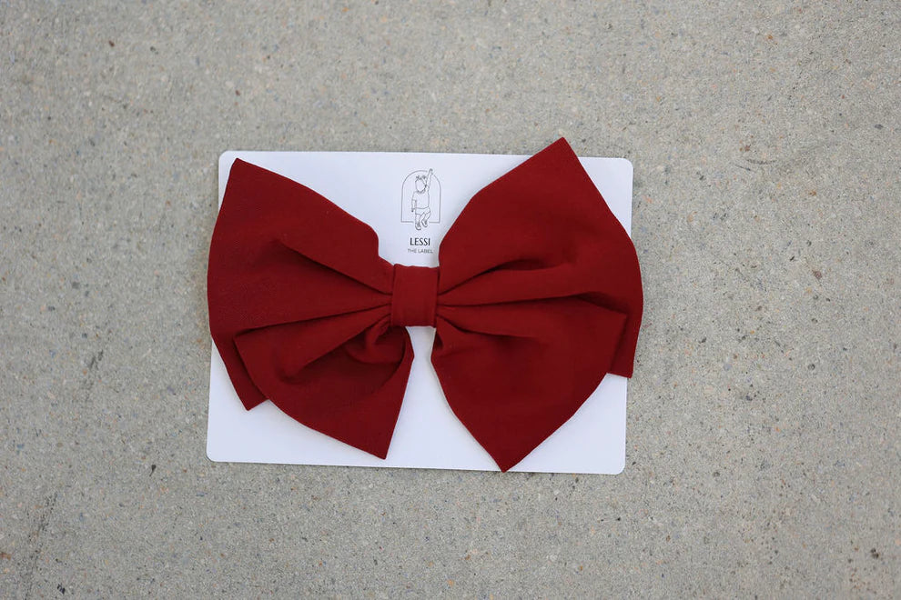 Alessia Bow Rosso