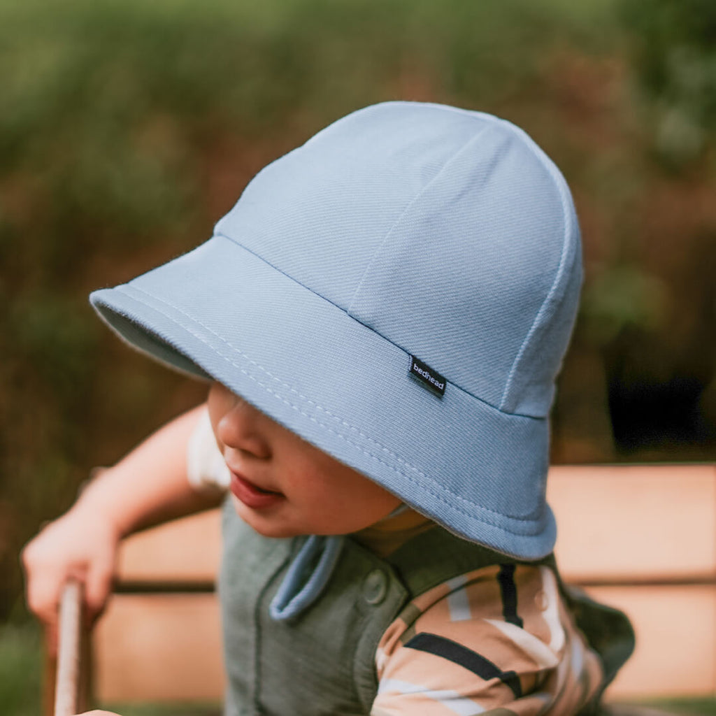 Toddler Bucket Hat - Chambray