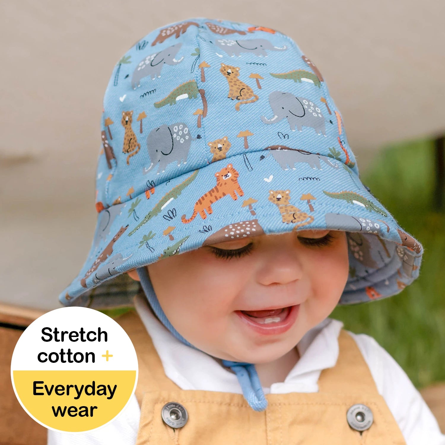 Toddler Bucket Sun Hat - Safari