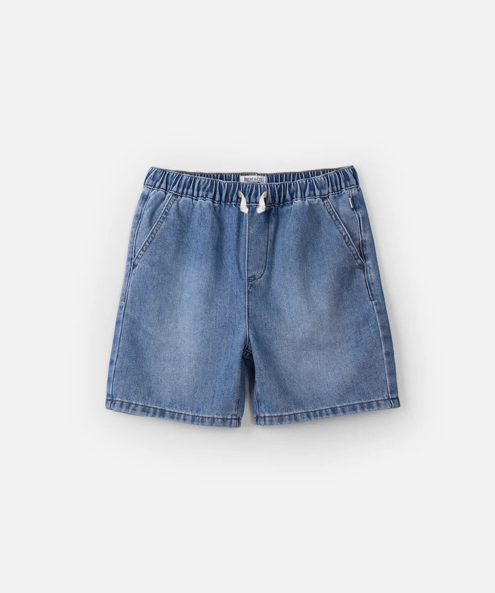 The Porter Denim Short - Denim