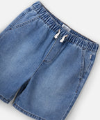 The Porter Denim Short - Denim