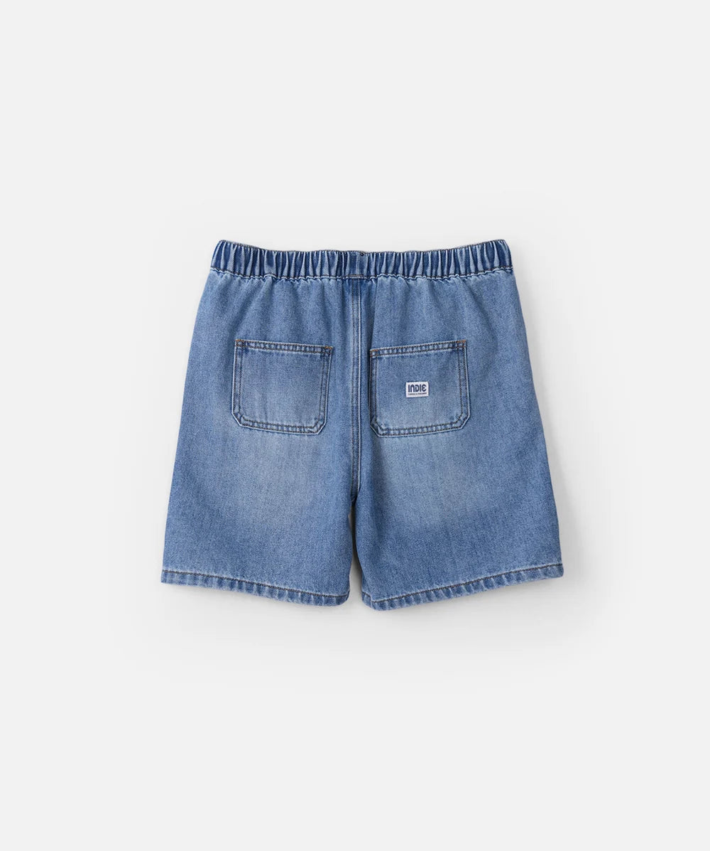 The Porter Denim Short - Denim