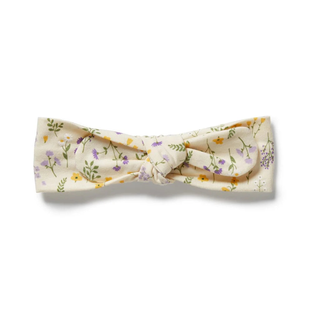 Bella Floral Organic Headband