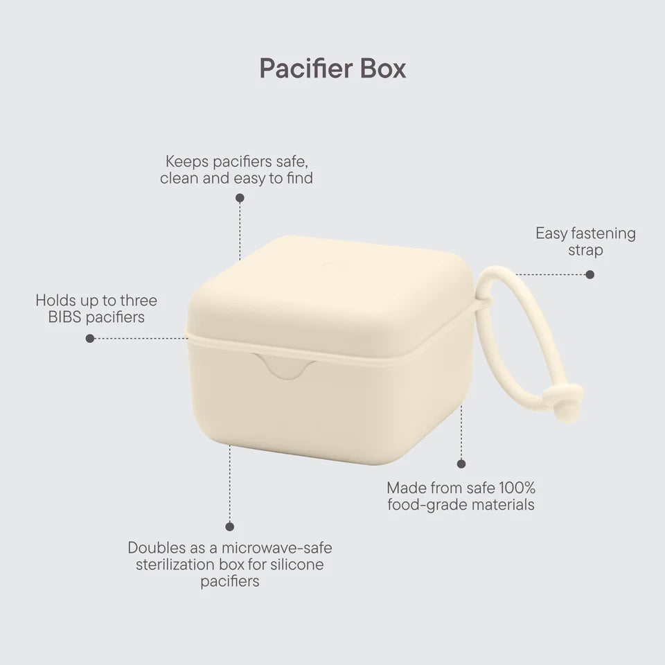 BIBS Pacifier Box - Cloud