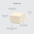 BIBS Pacifier Box - Plum