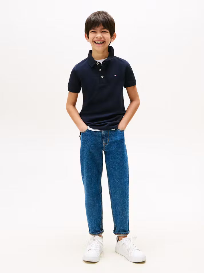 Classic Short Sleeve Polo - Sky Captain