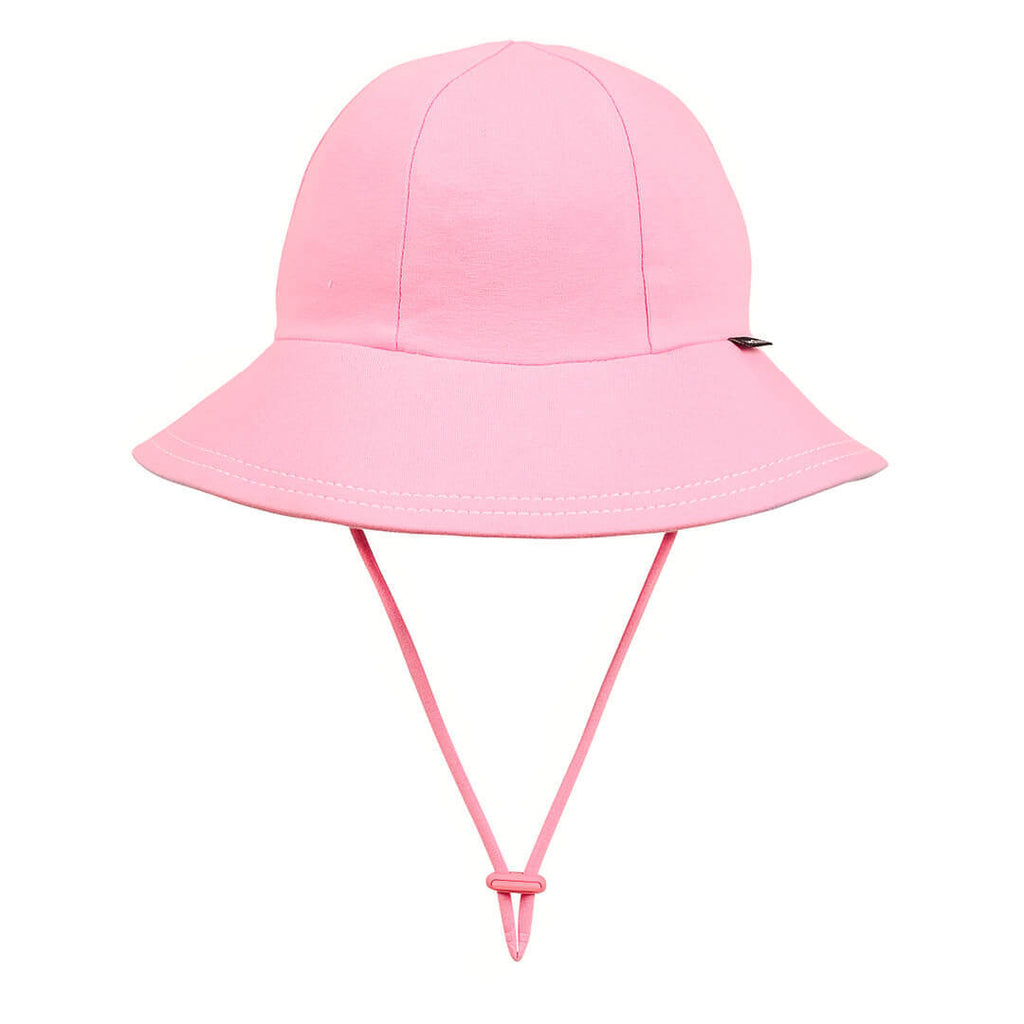 Ponytail Bucket Sun Hat - Baby Pink