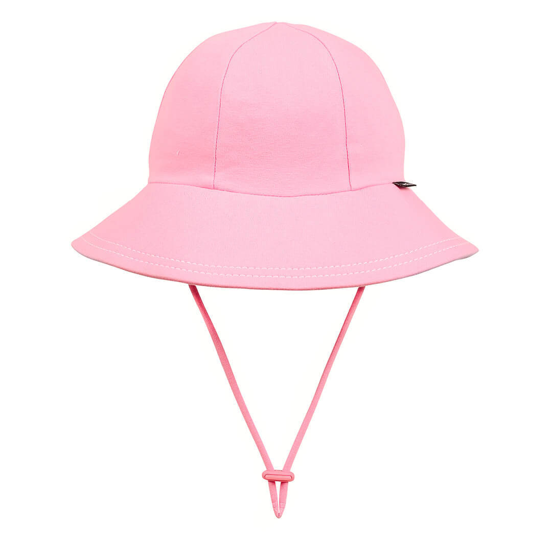 Ponytail Bucket Sun Hat - Baby Pink