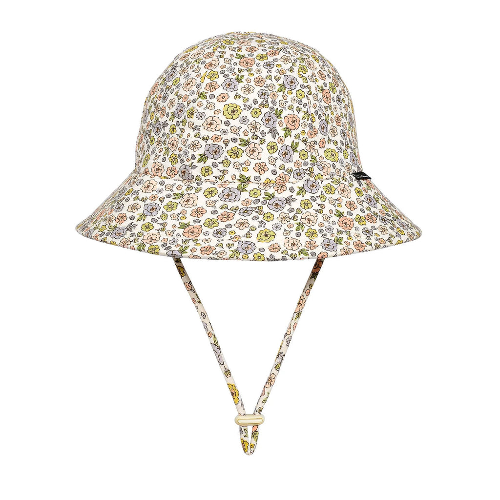 Ponytail Bucket Sun Hat - Floret
