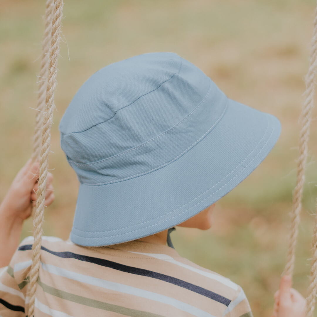 Kids Bucket Sun Hat - Chambray