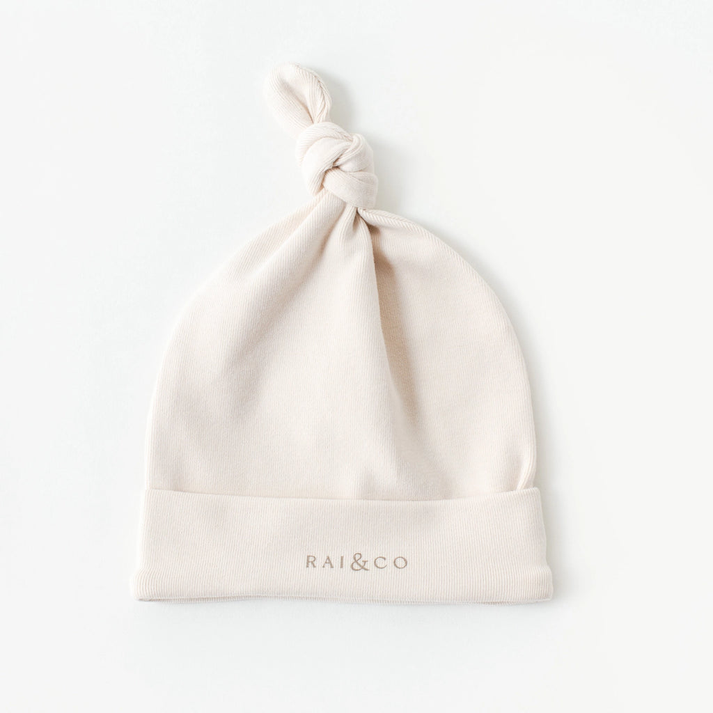 Baby Beanie Apple Knotted - Assorted