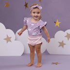Baby Pink Organic Bloomers