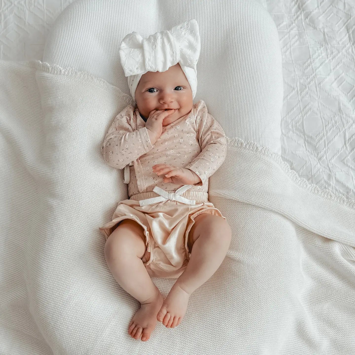 Bamboo/Organic Cotton Maeve Bloomers - Peach