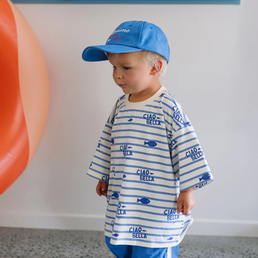 Bellissimo Cap Pool Blue