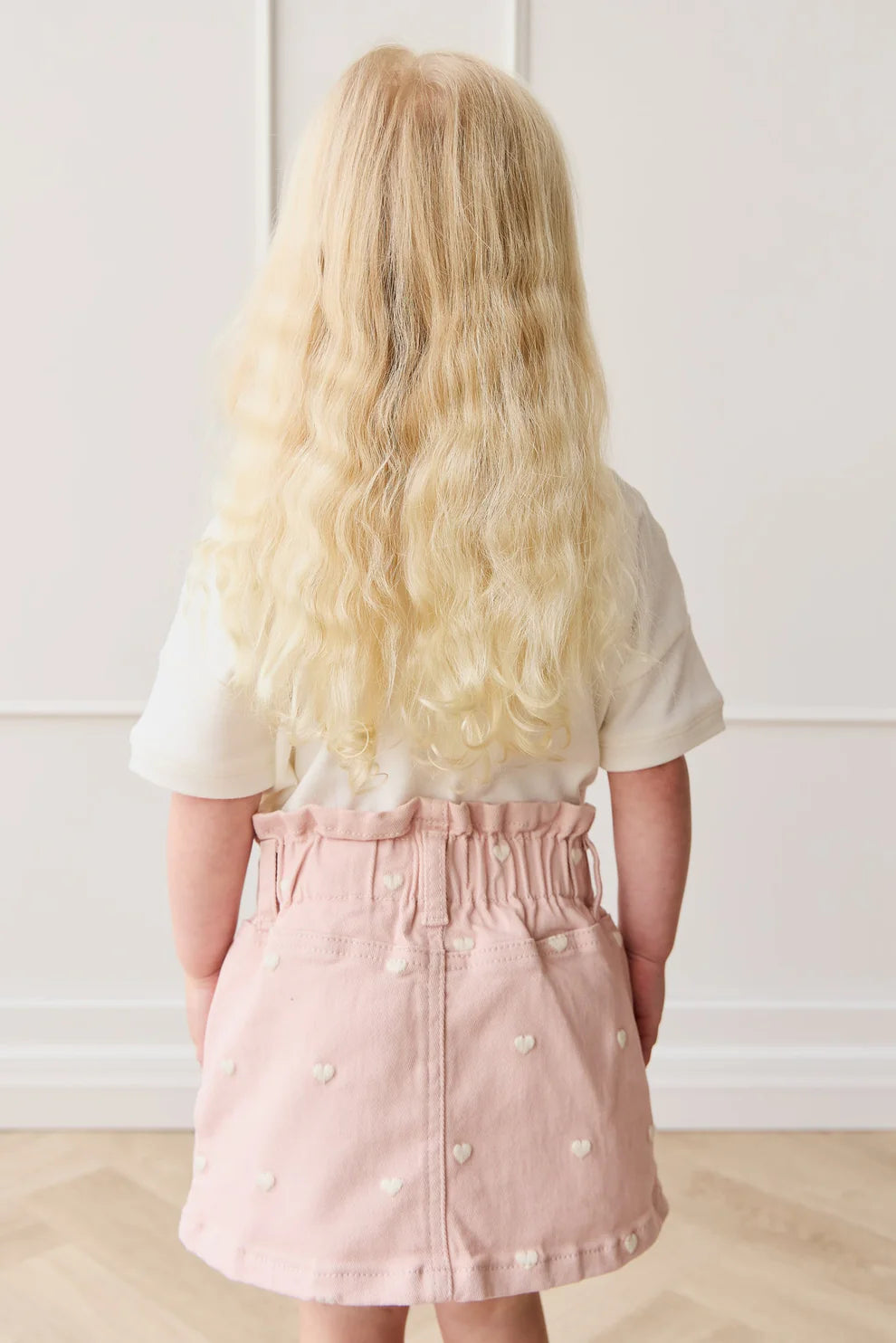 Briella Skirt - Petite Heart Peach