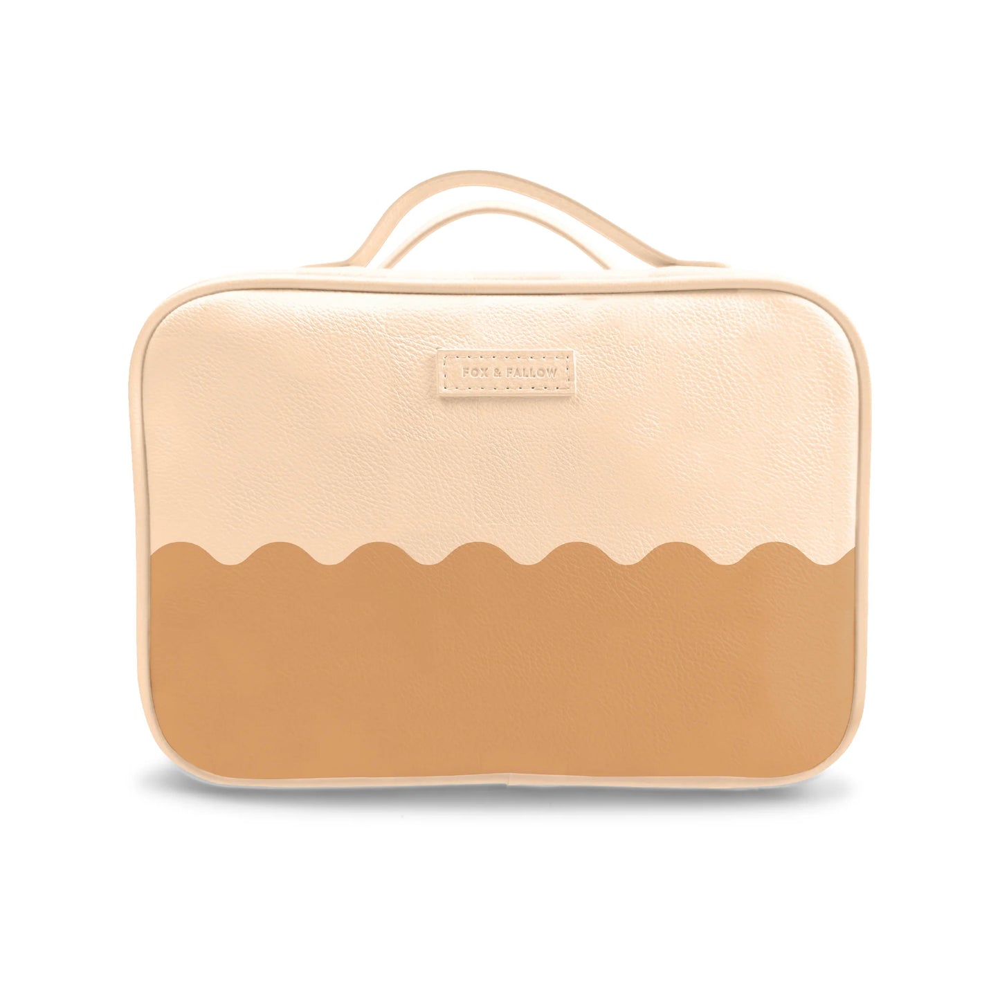 Caramel Ripple Cosmetic Bag