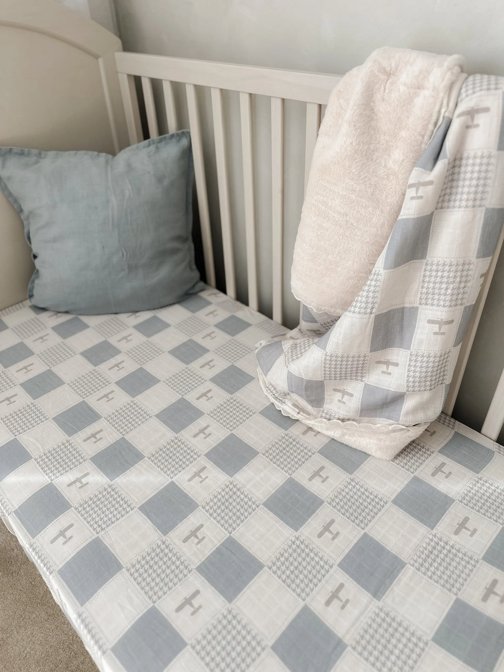 Wright Flyer Fitted Cot Sheet