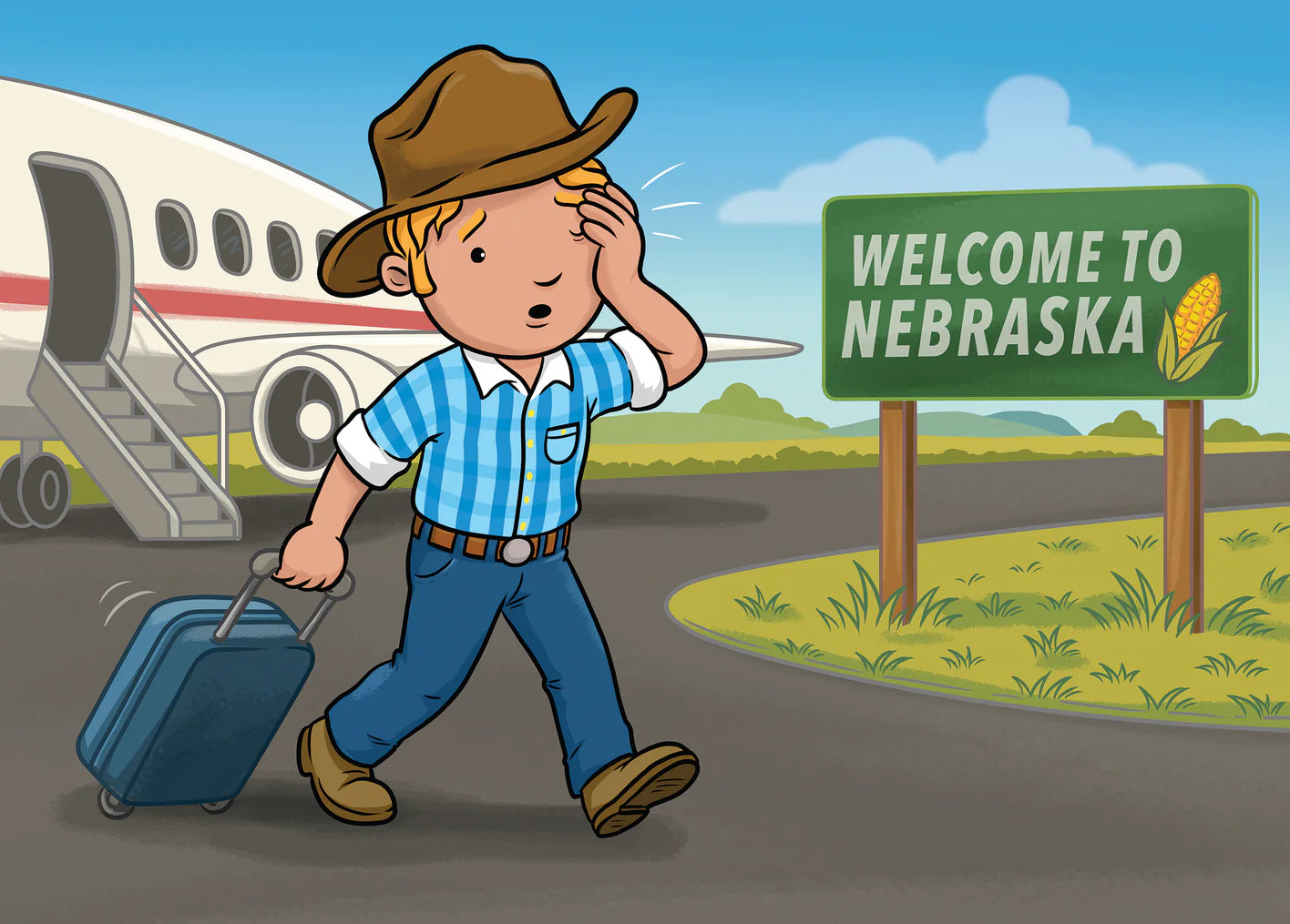 Kangaroo Cornfield Book