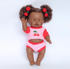 Cherry Dolls top + Bloomer shorts set
