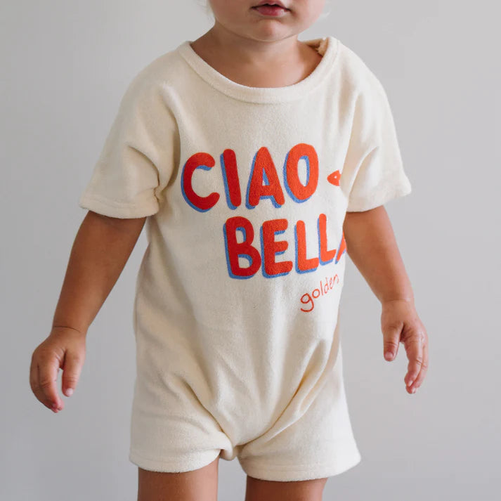 COMING SOON Ciao Bella Playsuit Buttercream