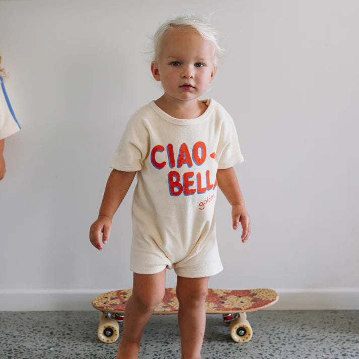 COMING SOON Ciao Bella Playsuit Buttercream