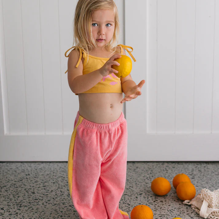 COMING SOON Ciao Crop Top Golden Cream