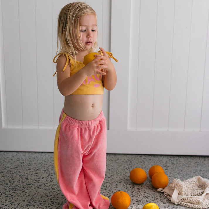 COMING SOON Ciao Crop Top Golden Cream