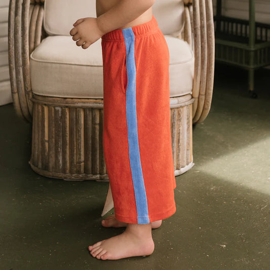 Ciao Tutti Relaxed Pants Terry Towel Napoli / Pool Blue