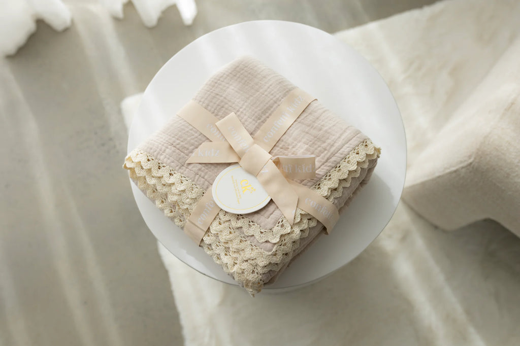 Classic Muslin Blanket - Oatmeal