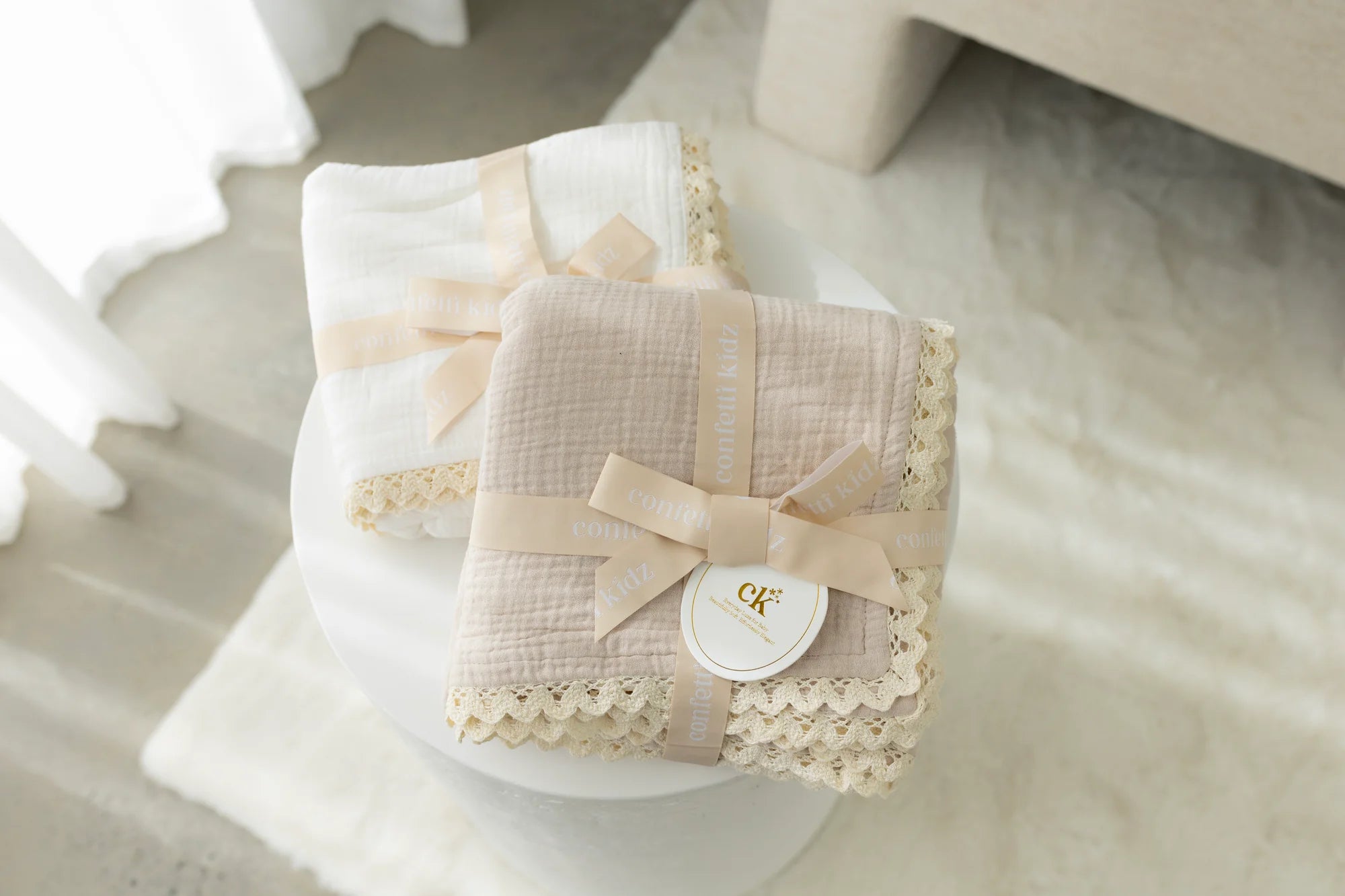 Classic Muslin Blanket - Oatmeal