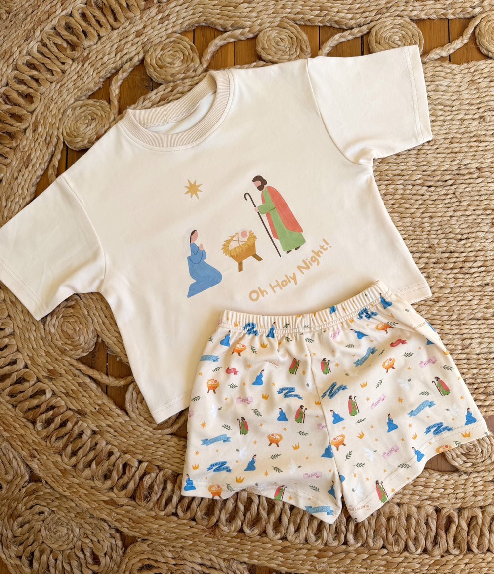 Oh Holy Night | Adult Organic Pyjama Set