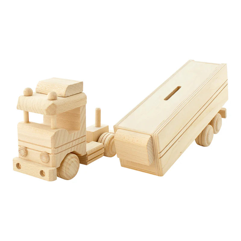 Wooden Money Box Truck - Diego