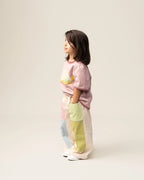 Wide Leg Pants | Patchwork