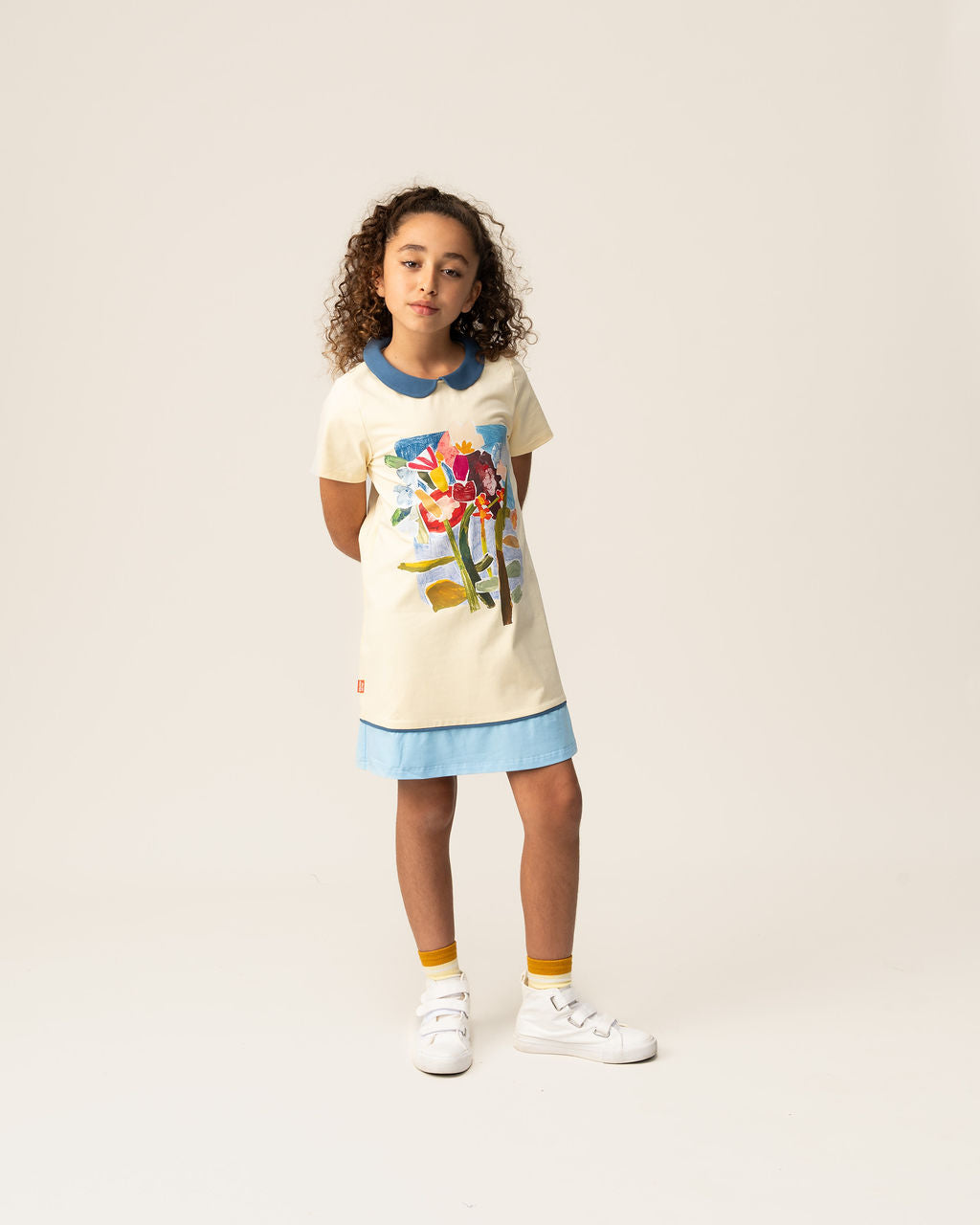 A-Line Dress | Soft Blossom Turn
