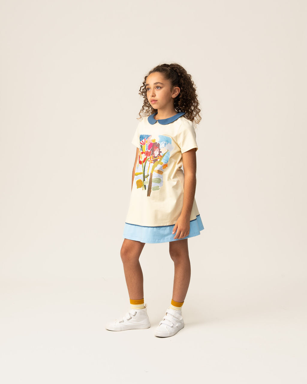 A-Line Dress | Soft Blossom Turn