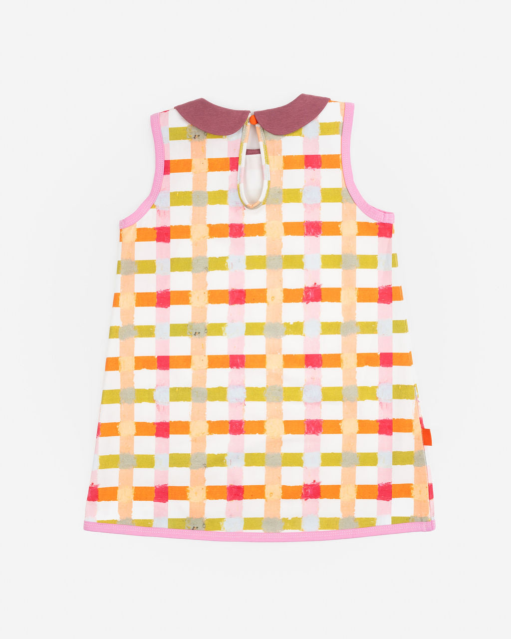 A-Line Dress | Pastel Gingham