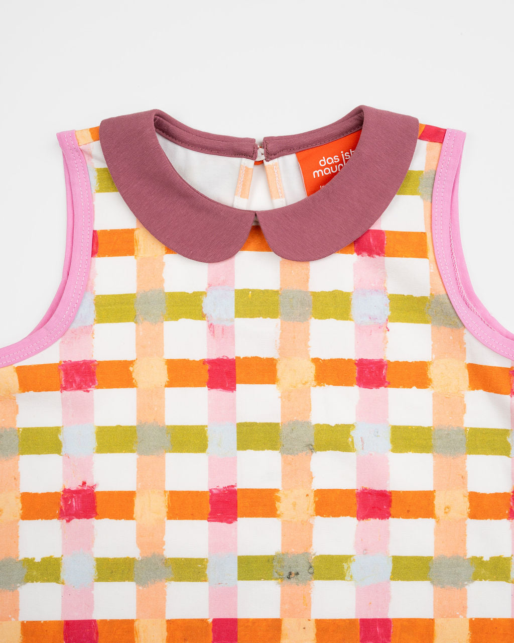 A-Line Dress | Pastel Gingham