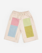 Wide Leg Pants | Patchwork