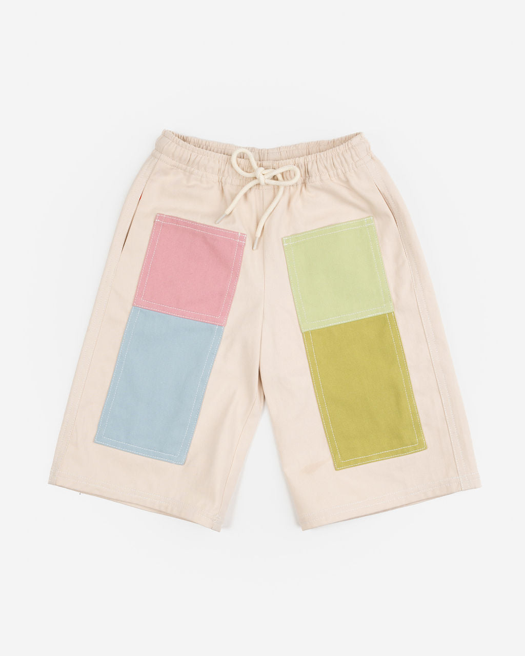 Wide Leg Pants | Patchwork