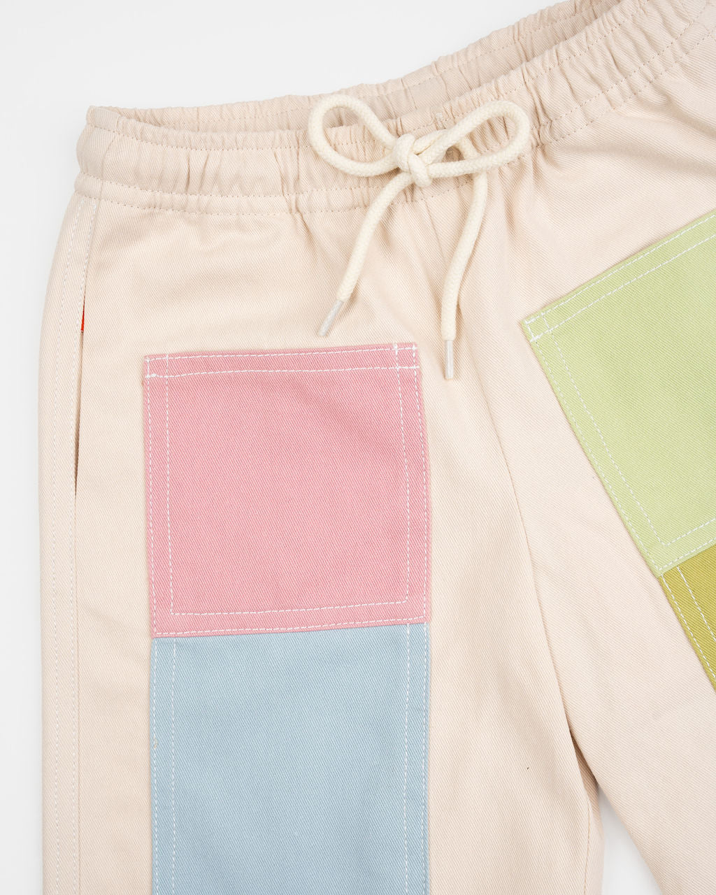 Wide Leg Pants | Patchwork