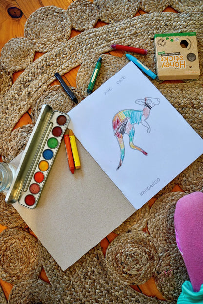 An Aussie Adventure Colouring Book