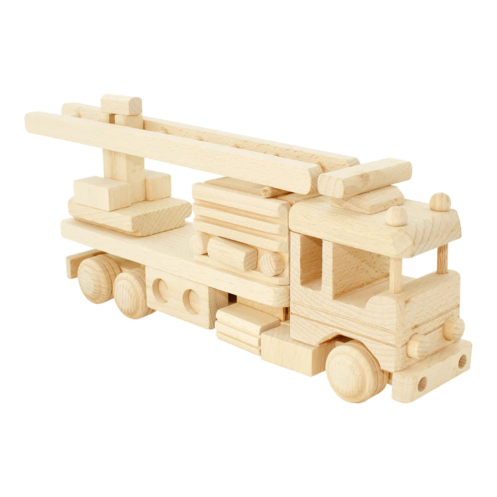 Wooden Fire Truck Welles