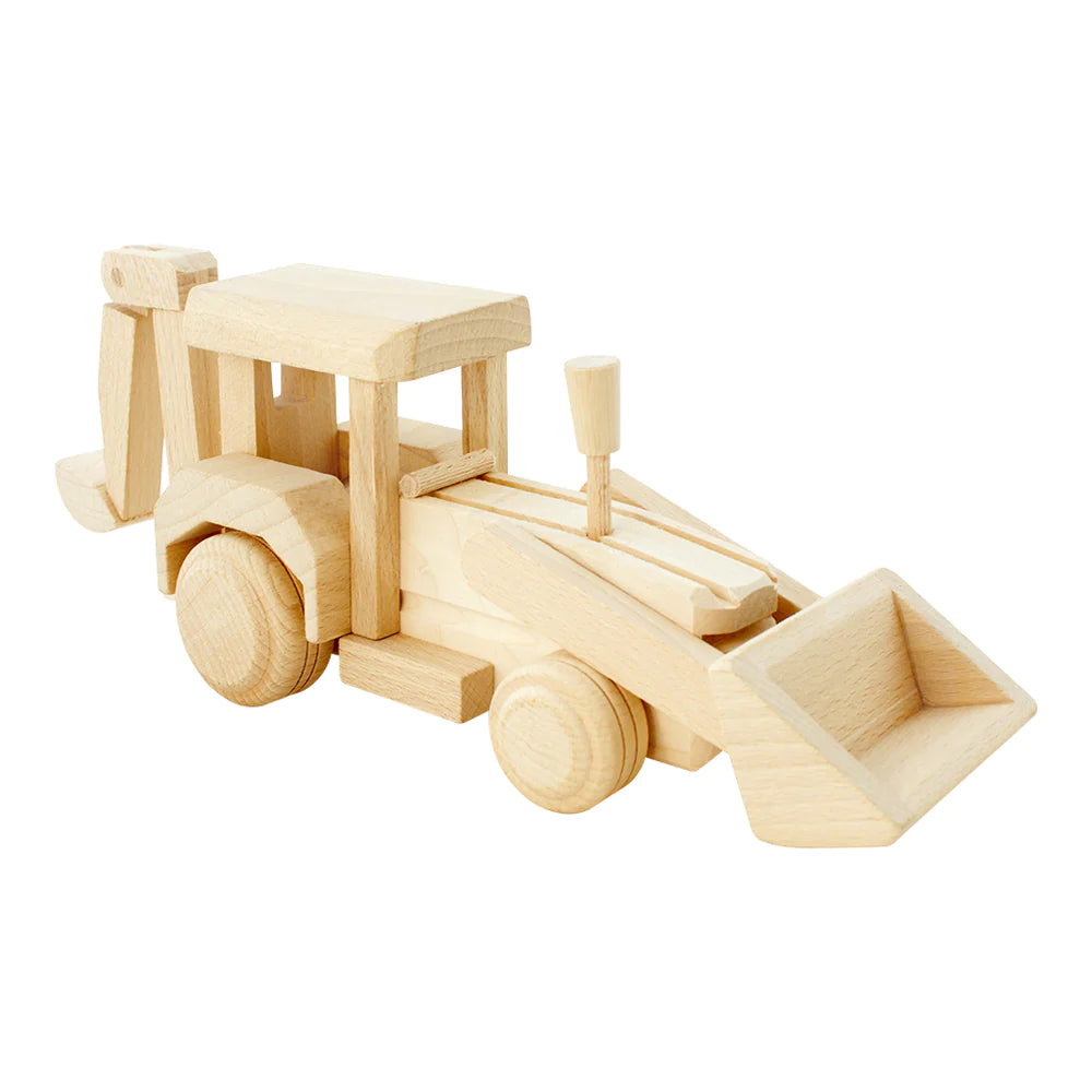 Wooden Backhoe Loader Theo