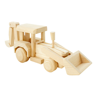 Wooden Backhoe Loader Theo