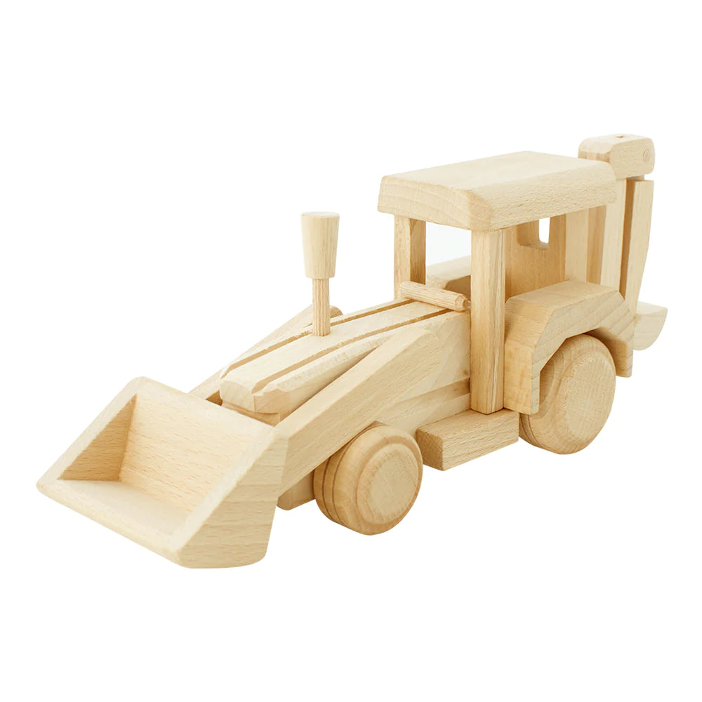 Wooden Backhoe Loader Theo