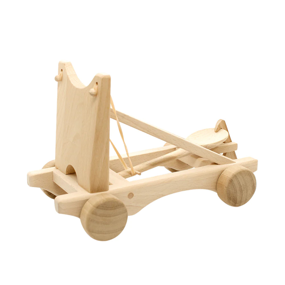 Large Wooden Toy Catapult