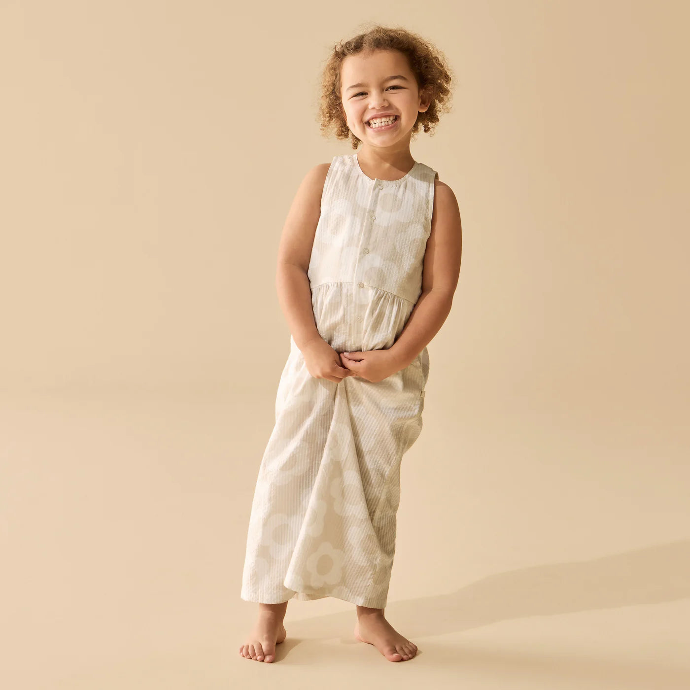 Daisy Bloom Organic Jumpsuit