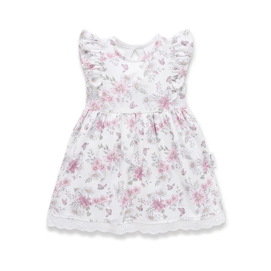Daisy Floral Ruffle Dress
