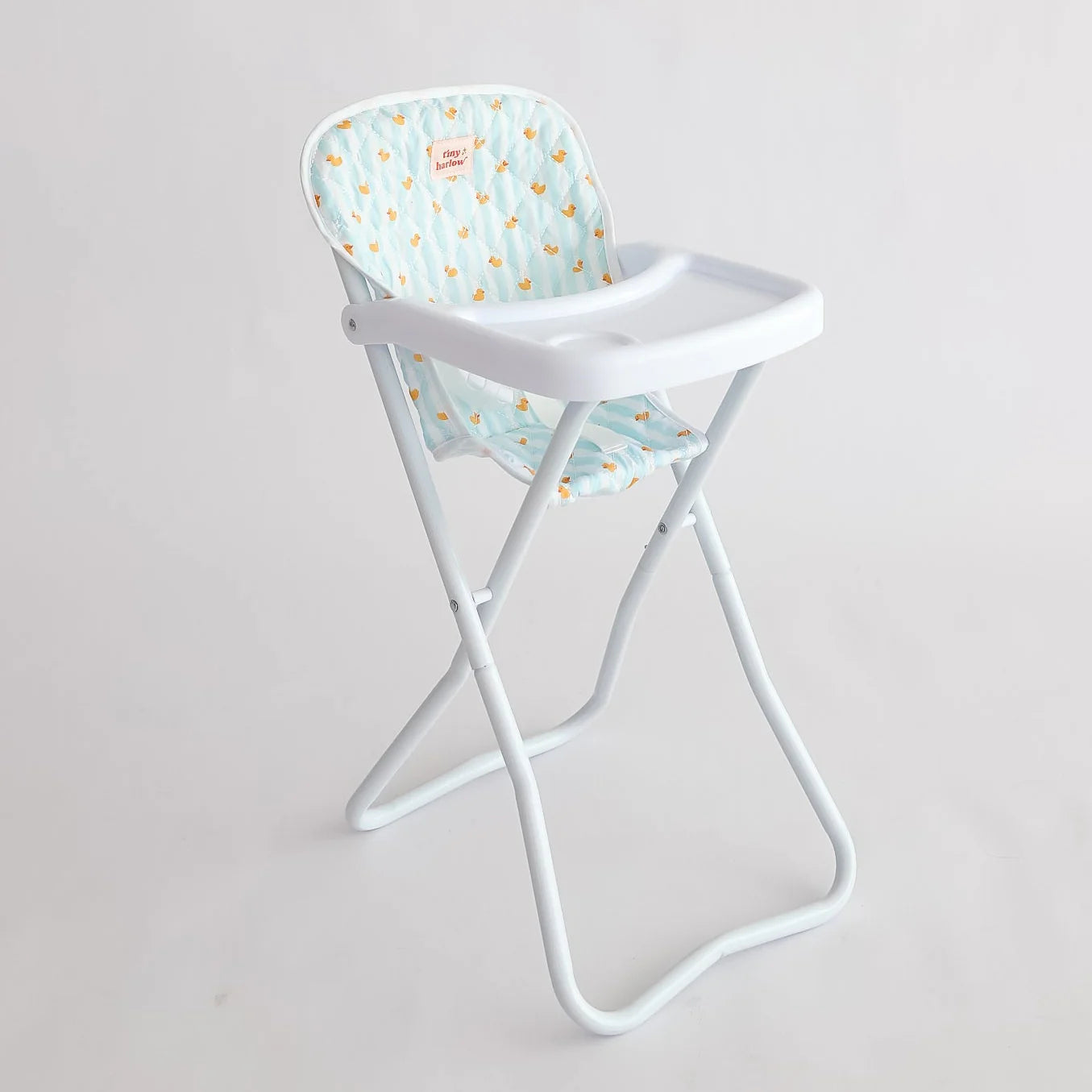 Doll Highchair - Blue Ducky